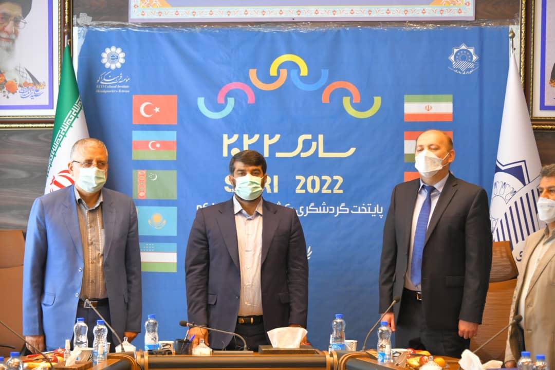 دیدار رئیس موسسه فرهنگی اکو با شهردار و شورای شهر ساری