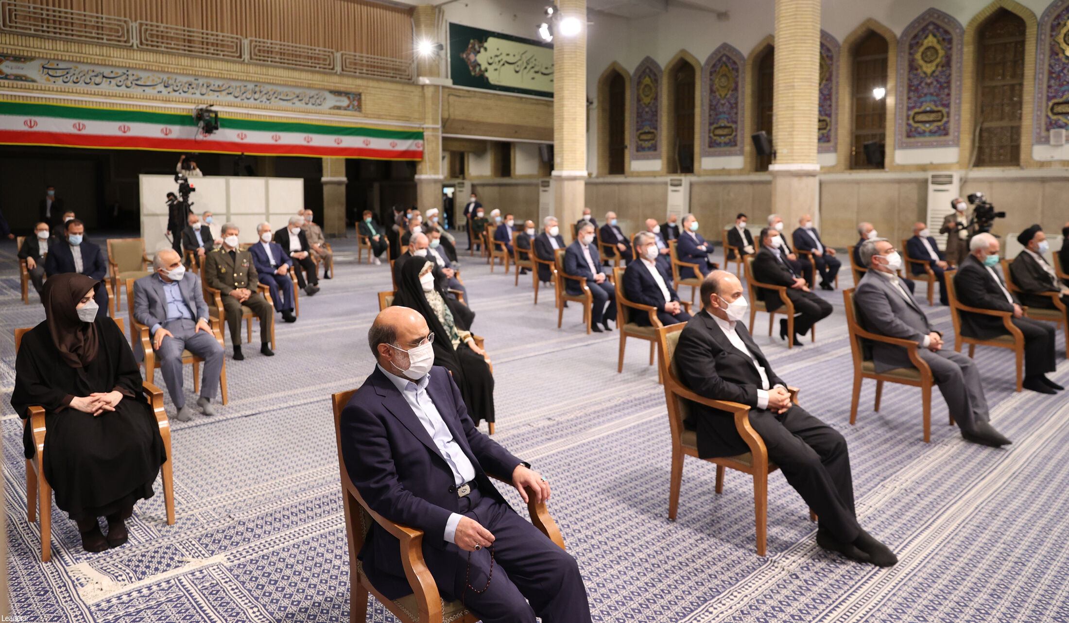 آخرین دیدار هیات دولت دوازدهم با رهبرانقلاب +عکس