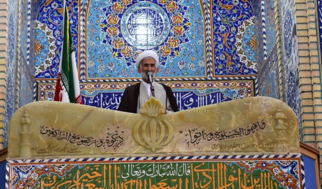 خسته‌نباشید امام جمعه نکا به آقای روحانی و یک تقاضا از "مهرعلیزاده"