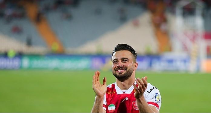 مراسم قهرمانی پرسپولیس در سوپرجام +عکس