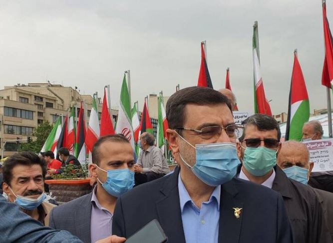 حضور چهره‌ها در راهپیمایی روز جهانی قدس+عکس
