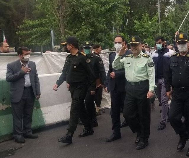 حضور چهره‌ها در راهپیمایی روز جهانی قدس+عکس