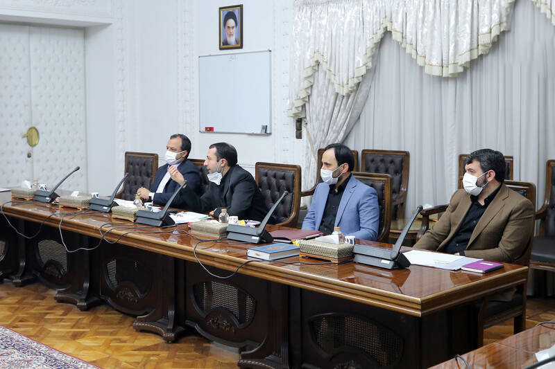 جلسه ستاد اقتصادی دولت با حضور رئیس جمهور+عکس