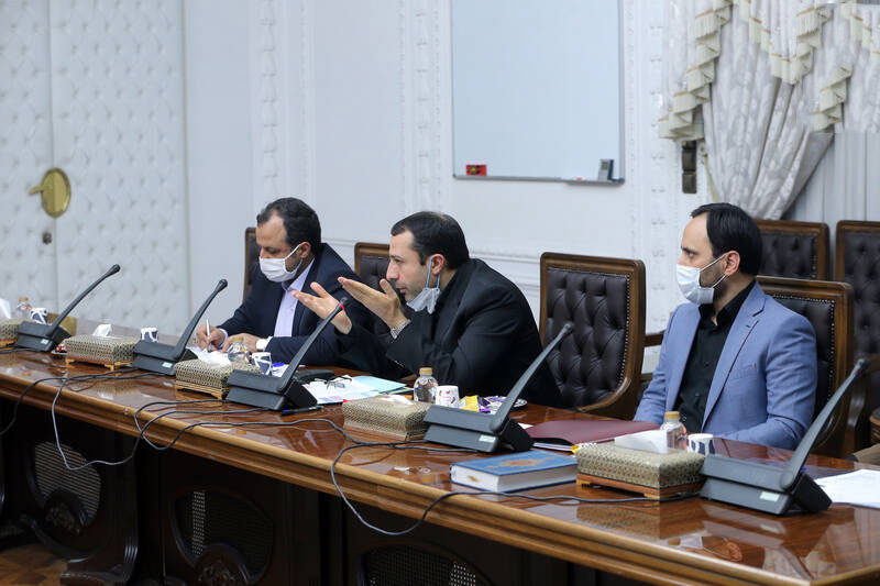 جلسه ستاد اقتصادی دولت با حضور رئیس جمهور+عکس