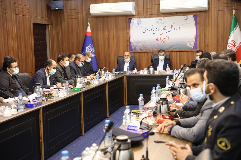 بازدید استاندار مازندران از بندر امیرآباد