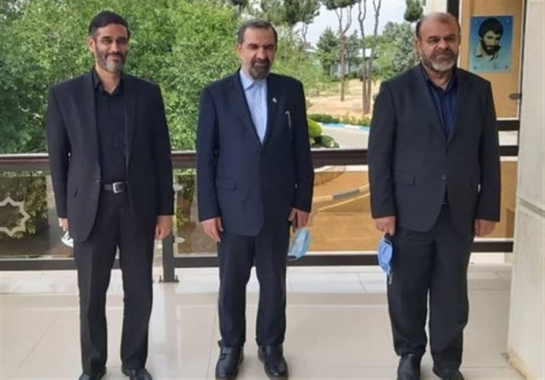 دیدار انتخاباتی دکتر رضایی، رستم قاسمی و سعید محمد
