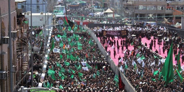 آغاز مراسم «رکضه طویریج» در کربلا + عکس