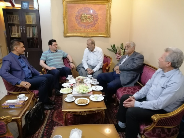 بازدید هیات مدیره انجمن روابط عمومی ایران ازخبرگزاری اکونیوز 2