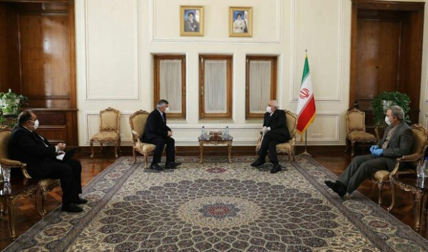 دیدار خداحافظی سفیر عراق در ایران با ظریف