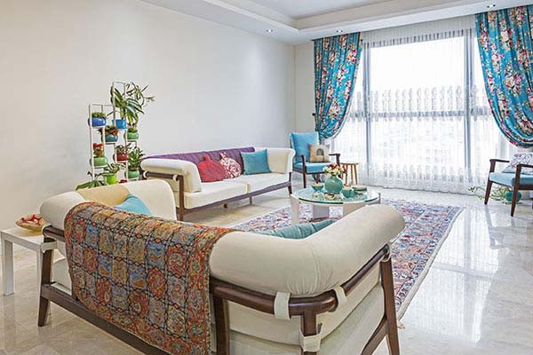 اگر خانه ای کوچک دارید با نور و رنگ بزرگش کنید