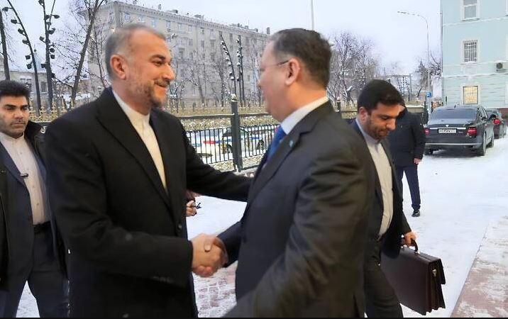 دیدار وزرای خارجه ایران و قزاقستان +عکس
