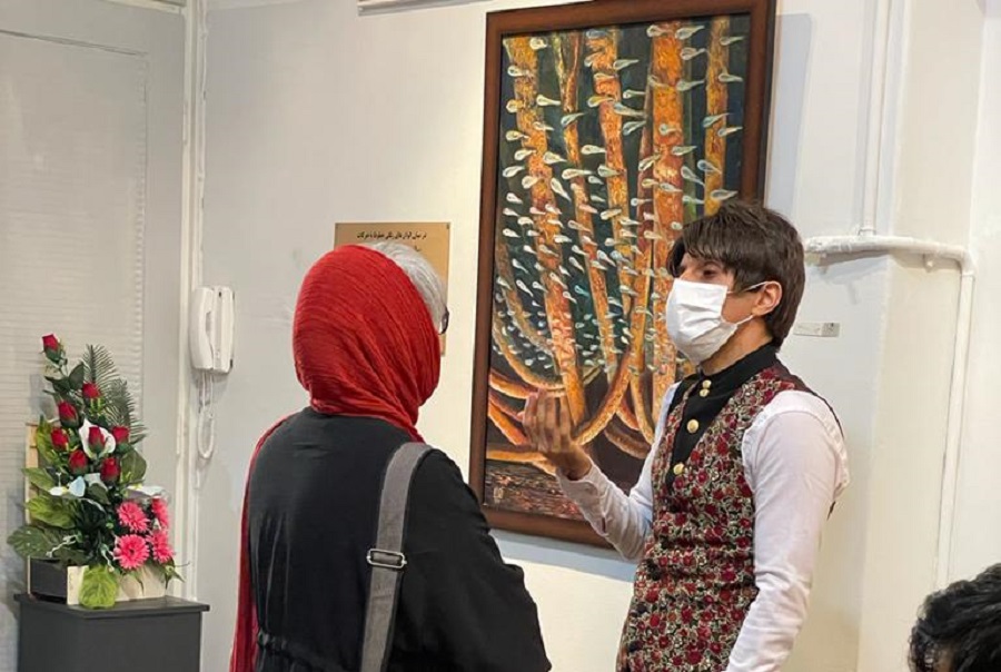 افتتاح نمایشگاه نقاشی "راز در عمق" + عکس