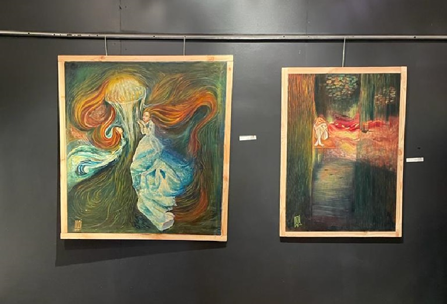 افتتاح نمایشگاه نقاشی "راز در عمق" + عکس