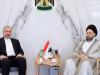 دیدار رهبر جریان حکمت ملی عراق و سفیر ایران در بغداد