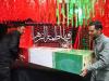 پیکر مطهر شهید گمنام دفاع مقدس مهمان مردم بهاباد شد