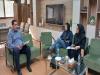 نشست سرمربی فوتسال بانوان با سرپرست کاروان  بازی‌های کشورهای اسلامی