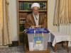 آیت الله مکارم شیرازی در انتخابات ریاست جمهوری شرکت کرد