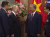 پوتین با استقبال همتای ویتنامی وارد کاخ ریاست جمهوری هانوی شد