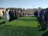 افتتاح زمین چمن مصنوعی در روستای گنبد سه پایه شهرستان دلگان