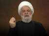 دبیرکل حزب‌الله لبنان با لباس نظامی ظاهر شد