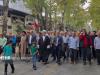 تصاویری از راهپیمایی «بشارت نصر» در لاهیجان