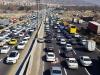 ترافیک در خط جنوبی آزادراه کرج- قزوین