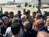 استقبال جلیلی در فرودگاه کرمانشاه