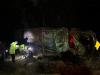 واژگونی کامیون در خراسان شمالی یک کشته بر جا گذاشت