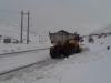 بارش ۳۰ سانتی‌متری برف در محور سروآباد-کامیاران