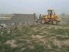 تخریب ساخت و ساز غیر مجاز در اراضی کشاورزی رامهرمز