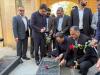 وزیر صمت به مقام شامخ شهدای سنندج ادای احترام کرد