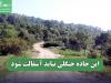 این جاده جنگلی نباید آسفالت شود
