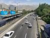 حذف گاردریل‌های فلزی در بزرگراه شهید چمران تهران