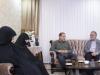 دیدار زاکانی با خانواده شهیدان «سردار حسن محقق» و «منصور پارسا»