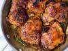 دستور تهیه مرغ تنوری لذیذ با سیر و کره