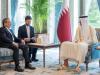 دیدار عراقچی با امیر قطر در دوحه