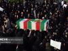 تشییع پیکر شهید مدافع وطن «امیرحسین باجلان» در قزوین