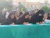 فعالیت گسترده غرفه های فرهنگی در خیابان های منتهی به حرم امام رضا(ع)