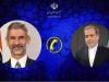 گفتگوی تلفنی وزیر خارجه ایران با همتایان هندی و انگلیسی