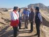 بازدید مدیرکل مدیریت بحران استانداری هرمزگان از نقاط پرخطر روستای طولا