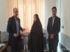 «مهدیه حیدری» سرپرست اداره کار دلفان شد