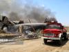 آتش سوزی کارخانه نخ در یزد