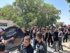 حضور پرشور عزاداران چنارانی در دسته‌های سینه‌زنی در روز عاشورا