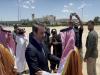 بن فرحان وارد دمشق شد