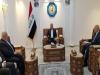 دیدار رئیس دانشگاه عالی دفاع ملی با وزیر کشور عراق