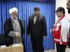 لباس هلال‌احمر نماد آرامش و تسکین در شرایط بحرانی‌ است