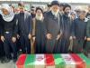 پیکر شهید شاغل در دستگاه قضایی در شوش تشییع شد