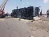 ۱۳ کشته و ۳۷ زخمی بر اثر سانحه رانندگی در جاده حمص به دمشق