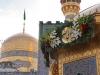 حرم مطهر امام رضا(ع) در آغوش ایمان و شادی مردم