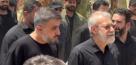 همراهی مداحی معروف با لاریجانی در مسیر کربلا